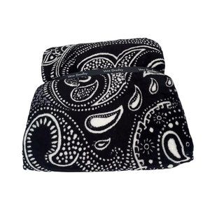 Vera Bradley Stellar Paisley Plush Throw Blanket
